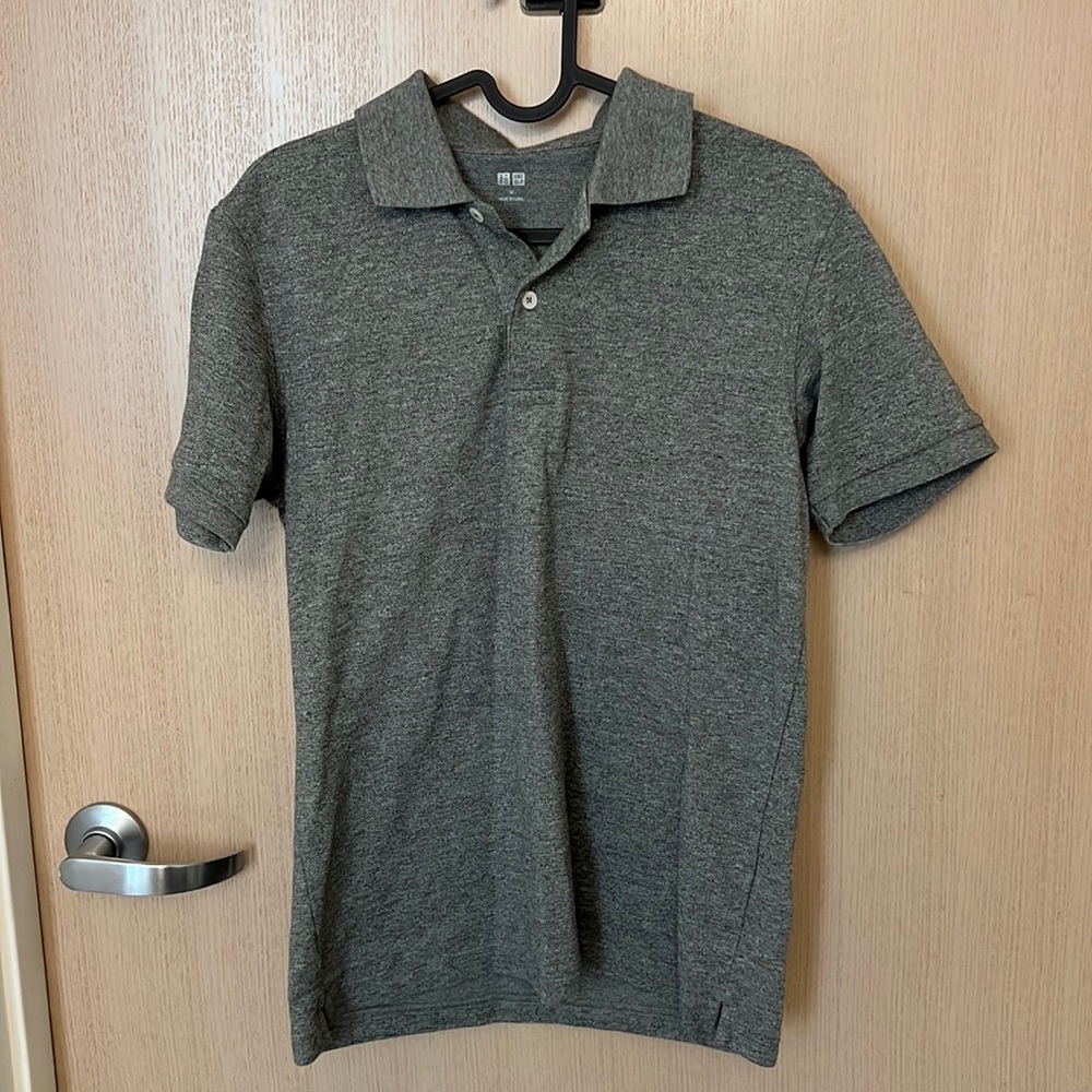 Uniqlo Grey Polo Shirt